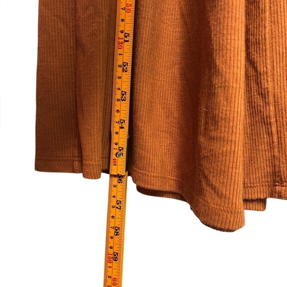 Anthropologie Marina BOHO Festival Wide-Leg Jumpsuit in Orange Rust Size Small - Picture 14 of 16